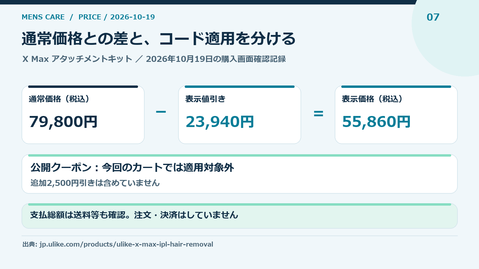 Ulike X Maxのクーポン・セール価格は？購入前に確認したい割引と買い方：price-breakdown